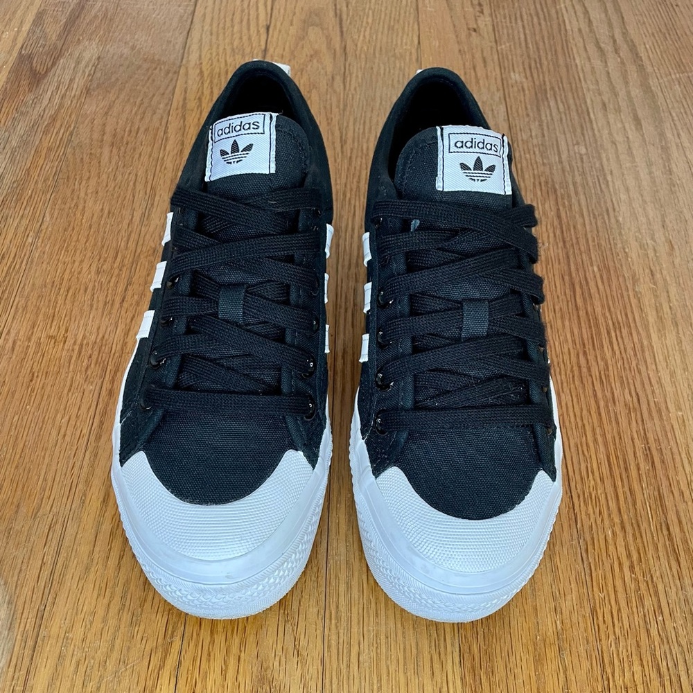 Womens Adidas Nizza Platform Athletic Shoe - Black - Womens 7